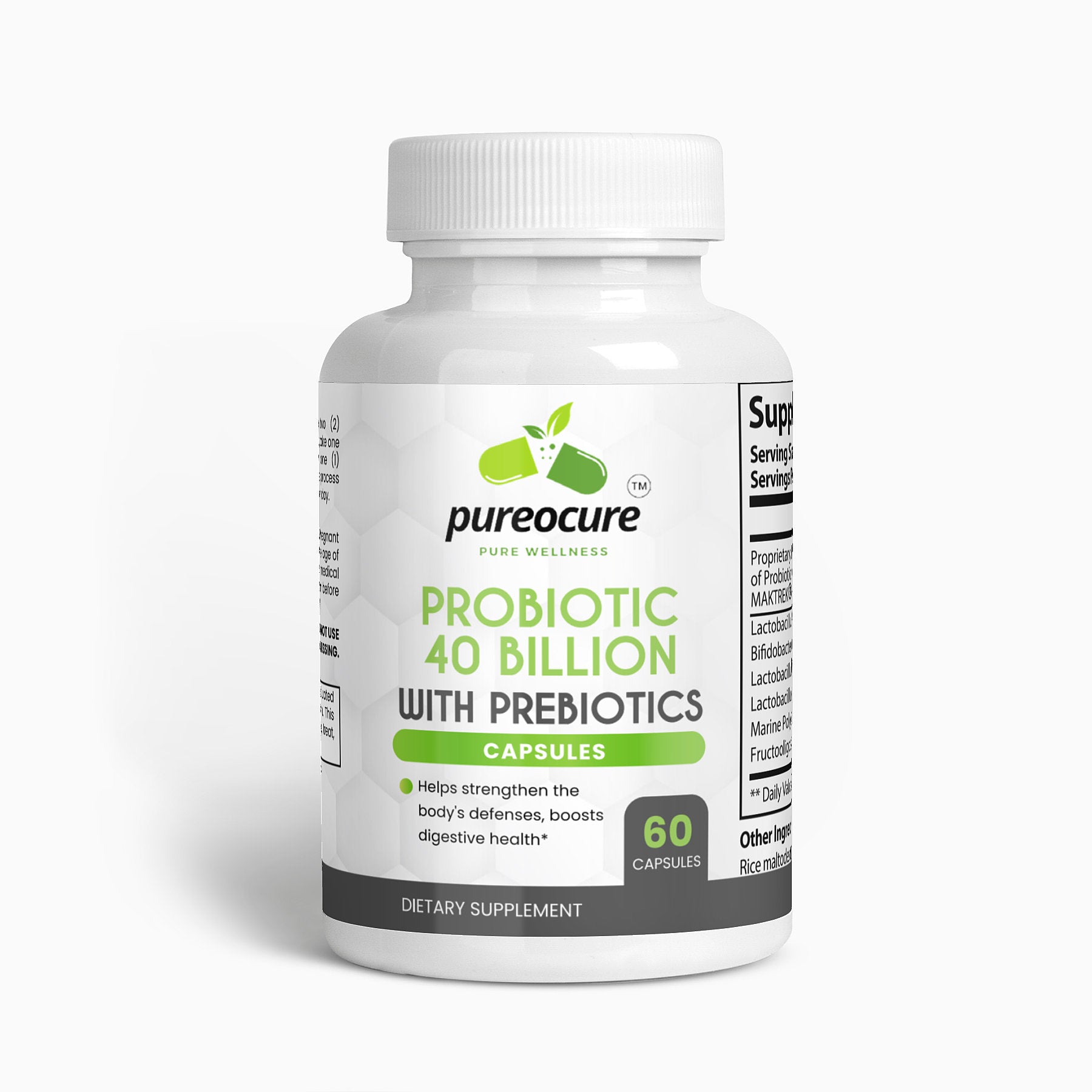 Probiotic 40 Billion with Prebiotics