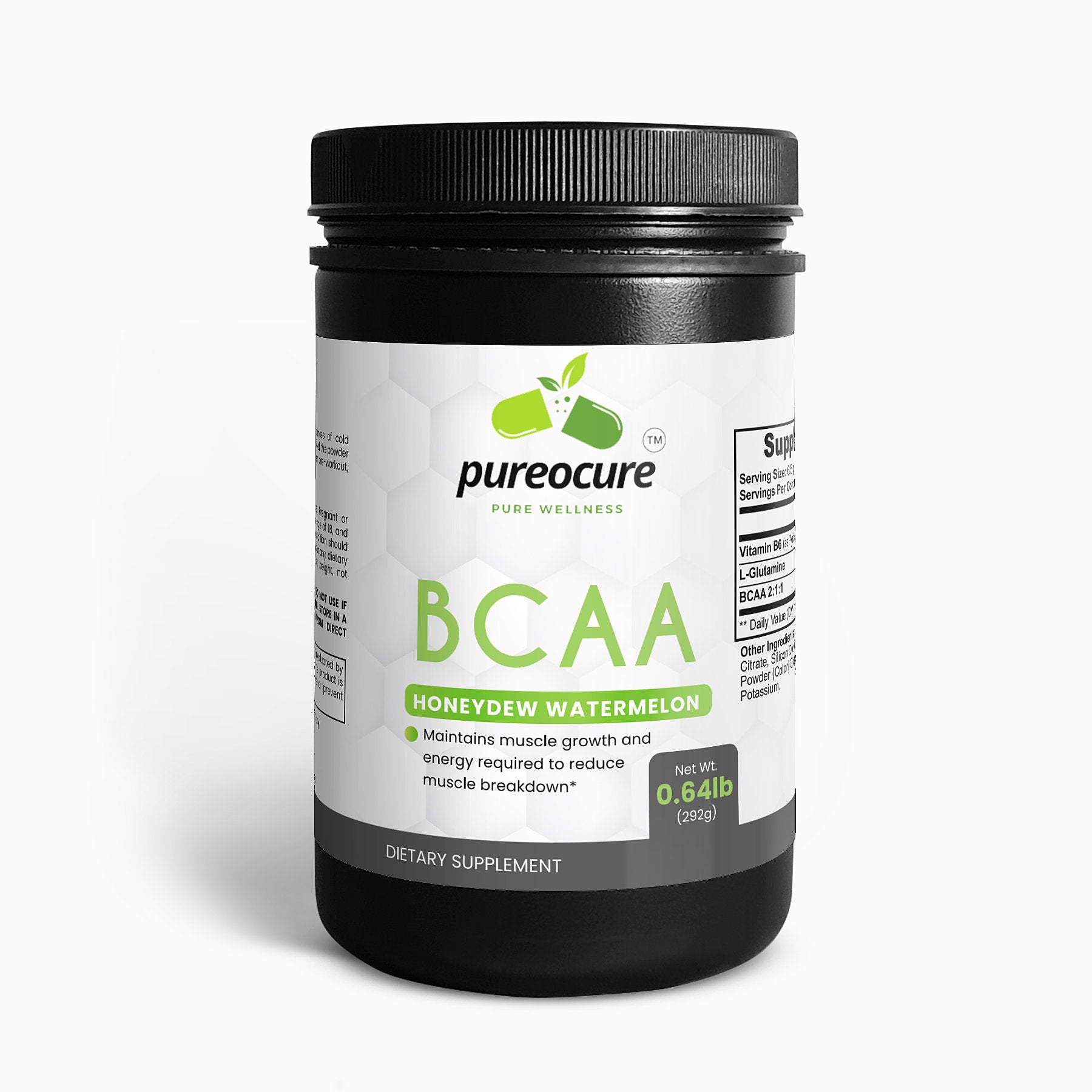 BCAA Post Workout Powder (Honeydew/Watermelon)